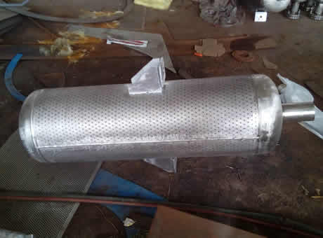 不锈钢类型消声器